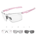 SCVCN Photochromic Sport Sunglasses Cycling Clear Glasses Men Women UV400 Protection MTB BMX Fishing Running Riding Golf Driving Bike Softball Baseball 11