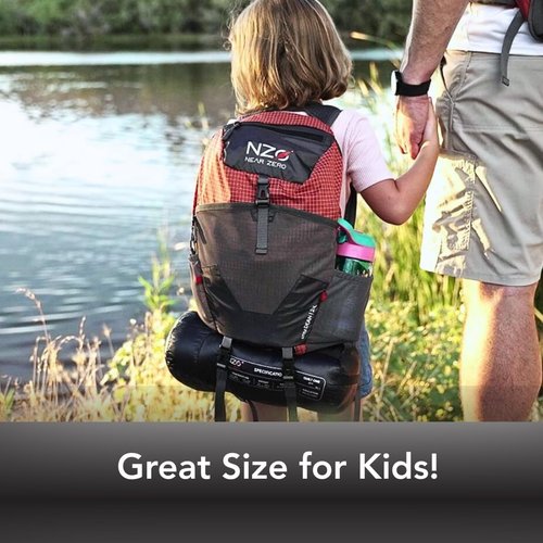 NEAR ZERO Little Dean 20L Camping Backpack - Lightweight Hiking Daypack for Kids & Adults