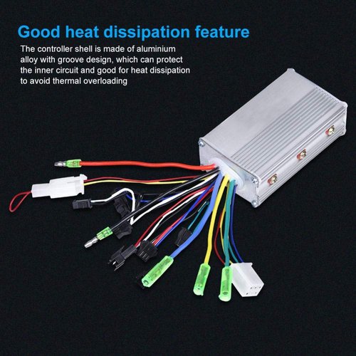 Brushless Controller, 24V 250W Brushless Motor Controller for Electric Scooter Easy to Install 3.46 x 2.05 x 1.18inch