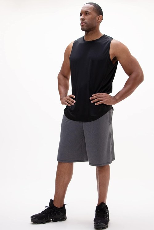 DEVOPS Men's Sleeveless Gym Tank Top - Relaxed-Fit Workout Loungewear for Ultimate Comfort