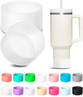 KTKUDY Silicone Boot for Stanley Quencher Tumbler H2.0 & Hydro Flask | 2-Pack Protective Accessories