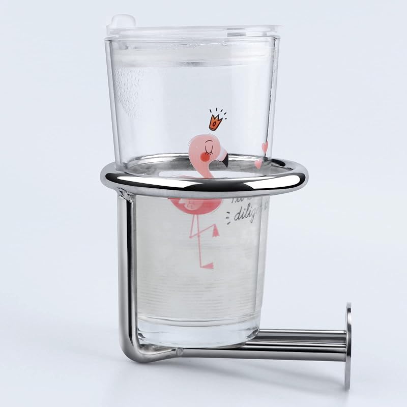 2-Pack Stainless Steel Boat Cup Holder | Ringlike Wall Mount Drink Holder for Marine Use