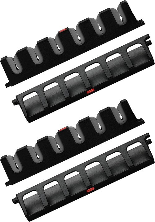 Fishing Rod Holders Wall-Mounted – Simple Deluxe Fishing Rod Rack, Fishing Pole Holder & Rack, Fishing Pole Holders Grey