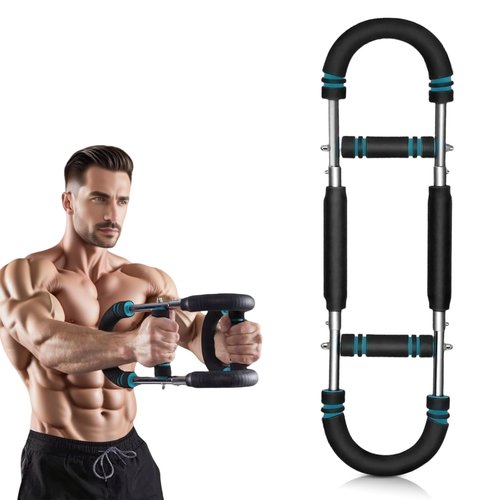 Twister Arm Trainer - Adjustable 60-110lb Resistance Chest & Arm Exerciser, Portable Home Gym Equipment for Upper Body Strength Training, Men & Women