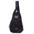 LAMMOK Sling Backpack Sling Bag Crossbody Daypack Chest Shoulder Pack for Men Women