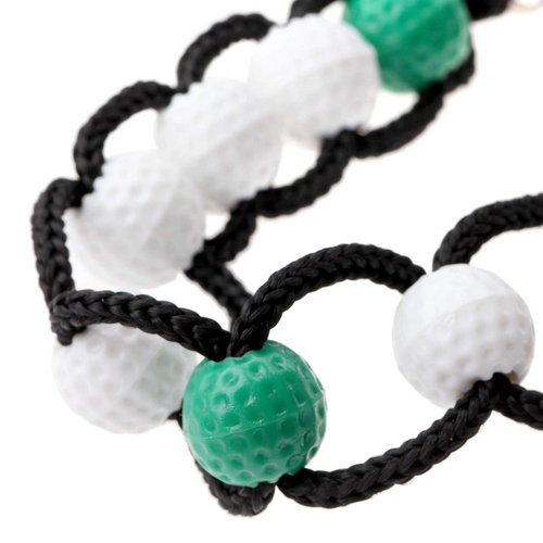 Seacloud 4Pcs Golf Beads Score Counter Stroke Count with Clip Keeper Putting Score Counters Hook to Belt Bag