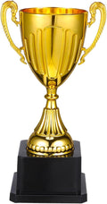 Yardwe Mini Gold Trophy Cup - 7.5 Inch Award with Black Square Base for First Place Recognition