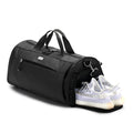 TOPDesign Gym Bag for Women & Men, Unisex Duffel Bag with Shoe Compartment & Wet Pocket for Travel Sports Gym (M Black)