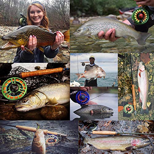 Maxcatch Carbon Fiber Fly Fishing Rod Travel Tube Case 33.46 Inch for 10ft 4-Piece Fly Rod - Aluminum Cap