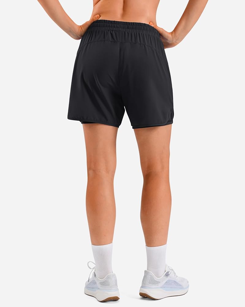 Women’s 2-in-1 Running Shorts with 3/5