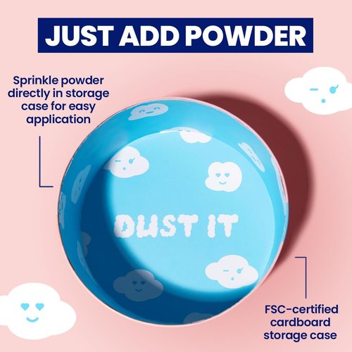 Megababe Body Powder Applicator - Oversized 6” x 3” Dust Puff for Effortless Application | Powder Sold Separately