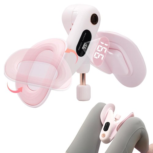 Thigh Trainer Hip Trainer 36lb, Inner Thigh Exerciser, Suitable for Fitness Beginners, Home Workout