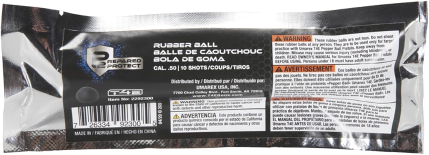 Umarex T4E Paintball Gun Ammo - 10 Count for Enhanced Performance and Precision