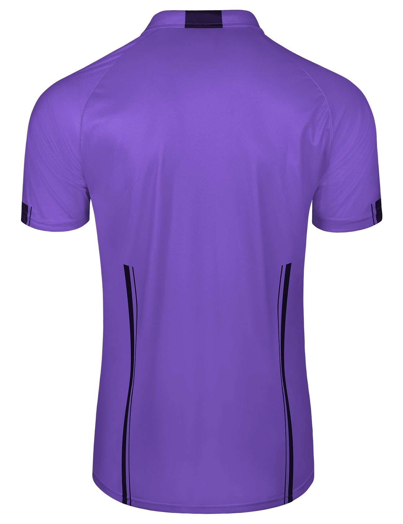 FitsT4 Sports Pro Soccer Referee Jersey Short Sleeve Ref Shirts Purple XX-Large