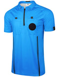 FitsT4 Sports Pro Soccer Referee Jersey Short Sleeve Ref Shirts Blue XX-Large