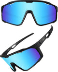 Ukoly Cycling Glasses - UV400 Sports Sunglasses for Men & Women | HD Lens for Running, Baseball, Fishing, Golf