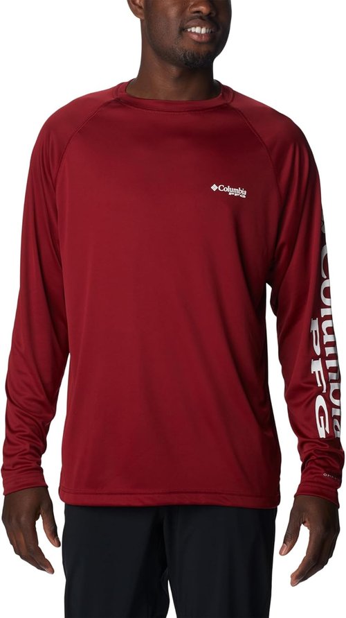 Columbia Men's PFG Terminal Tackle Long Sleeve Fishing Shirt - Quick-Dry Fabric | UPF 50 Protection
