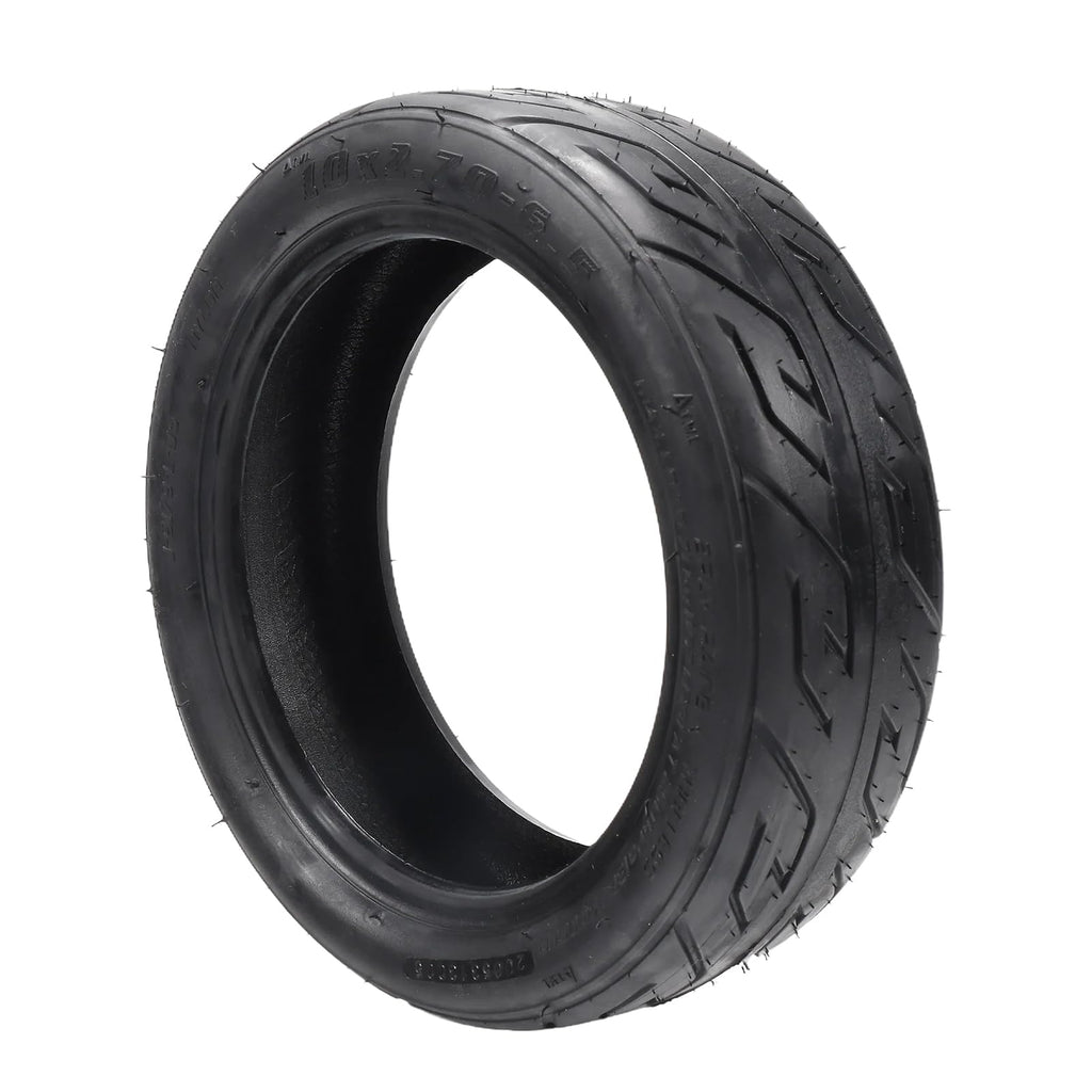 Relibupdater 10x2.70-6.5 Tubeless Tire, Vacuum Tyres for 10 Inch Scooter Wheel, 70/65-6.5 Electric Scooter Tires Wear-Resistant Thickened Balance Scooter Wheels Replacement parts