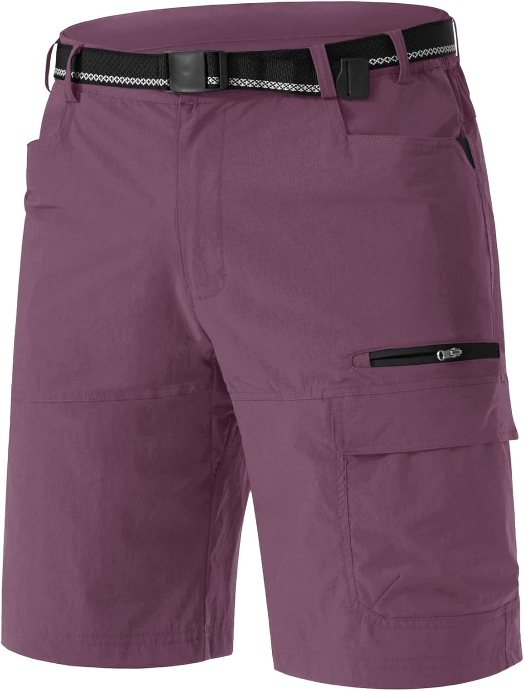 TACVASEN Men's Quick-Dry Cargo Shorts - Water-Resistant Outdoor Hiking & Golf Shorts | Casual Fit