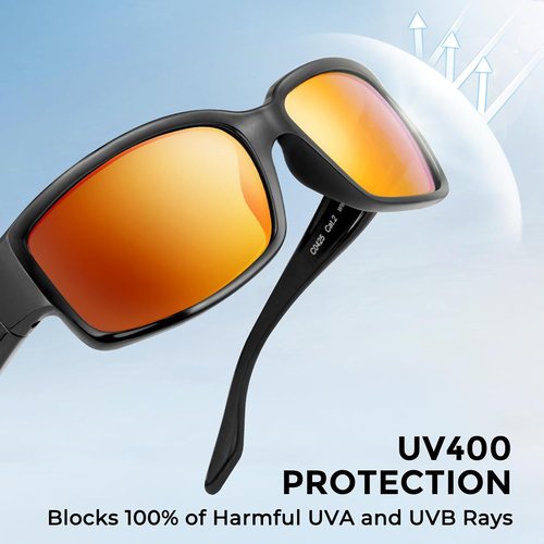KastKing Skidaway Polarized Sport Sunglasses - UV Protection for Men & Women | Ideal for Driving, Fishing, Cycling, Running