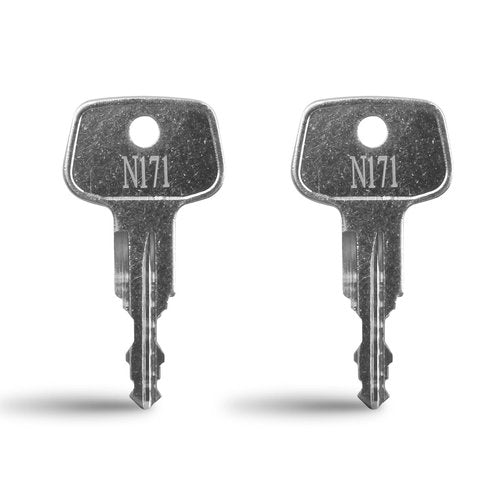 Hugexpen N171 Key Replacement for Thule Rack Core, Key Cylinder for Bike Rack Lock, Roof Cargo Lock, Roof Rack Locks, Cross Bars, Towers, Ski Rack Etc