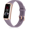 Fitness Tracker with Step Counter/Calories/Stopwatch, Activity Tracker, Health Tracker with Heart Rate Monitor, Sleep Tracker,1.10''AMOLED Touch Color Screen, Pedometer Watch for Women Men