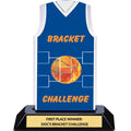 DINN BROS March Madness Challenge Winner - Custom Basketball Bracket Jersey Trophy