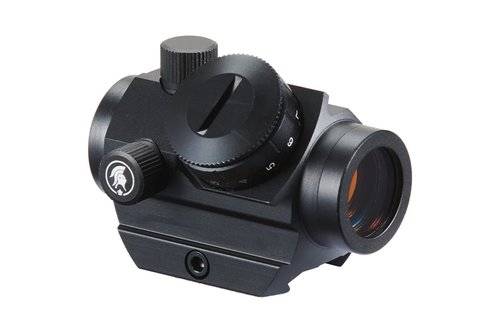 Lancer Tactical 1x30 2MOA Mi-cro Red Dot Sight 1x25mm Reflex Sight Waterproof & Shockproof & Fog-Proof Red Dot Scope, Mini Riflescope with 1 inch Riser Mount, Black.