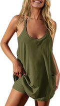 TARSE Athletic Dress - Women’s Casual Sleeveless Sundress with Pockets | Perfect for Tennis & Workouts