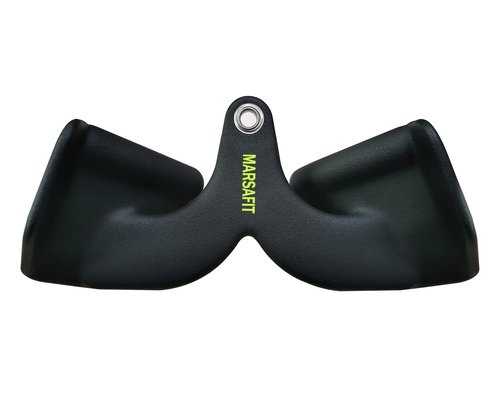 Home Gym Fitness Rowing T-bar V-bar Pulley Cable Machine Attachments, Bicep Curl Tricep Lat pulldown Bar Back Strength Training Handle Grips Lat Pull Down Bar Press Down Exercises (Length 9")