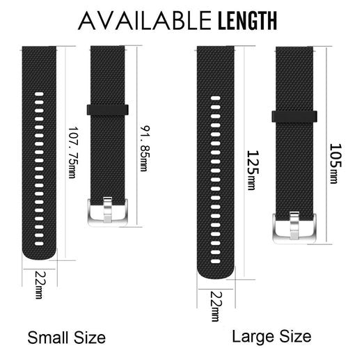 Band for Garmin Vivoactive 4, Soft Silicone Replacement Watch Band for Garmin Vivoactive 4/ Venu 2 (No Tracker, Replacement Bands Only)
