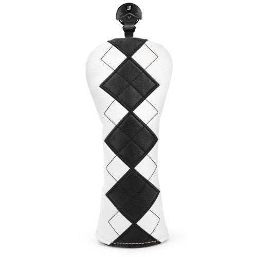 Golf Club Covers Exquisite Embroidery Driver Covers Fariway Wood Headcover Hybrid Cover Leather Golf Headcovers for Most Brand (for Hybrid)