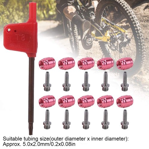Fayelume Brake Bleed Kit, Bicycle Tool Kit, Olive Set Quick Connect, Bleed for Brake Quick install Oil Tube