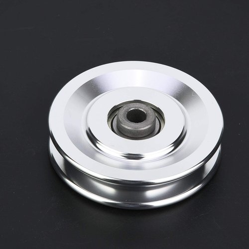 Yosoo Health Gear Fitness Pulley Wheel, 90mm Gym Pulley, Pulley Wheel for Gym Equipment Universal, Aluminum Alloy Bearing Pulley Wheel Gym Diameter 90mm&115mm for Exercise
