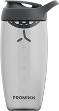 Promixx Pursuit Protein Shaker Bottle - 24 oz Silent No-Ball Mixer | Leak-Proof, BPA-Free, Easy-Clean Design