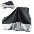 MOPHOTO Adult Tricycle Cover for Outdoor Storage, Waterproof Bike Cover for Adult Trikes, UV-Resistant Trike Covers with Lock Hole, Elastic Hem, Buckle Strap & Storage Bag