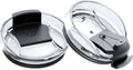 **dscvr Tumbler Replacement Lids - Spill Proof & Shatter Resistant | Fits 20 oz YETI & Ozark Trails (Black)**