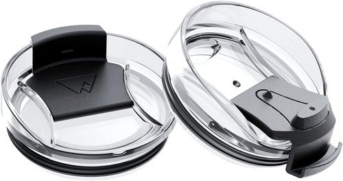 **dscvr Tumbler Replacement Lids - Spill Proof & Shatter Resistant | Fits 20 oz YETI & Ozark Trails (Black)**