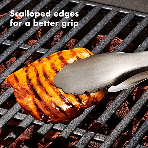 OXO 3-Piece Grilling Tool Set with Tongs Turner & Rest - Stainless Steel