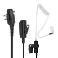Accessoryway 2 Pin Acoustic Tube Earpiece with PTT Mic Radio Headset for ICOM IC-F4011 IC-F3011 IC-F3001 IC-F4001 IC-F3013 IC-F1000 IC-F2000 IC-F3 IC-F4 IC-F24S IC-F43TR Two Way Radio