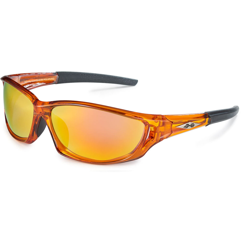X LOOP Polarized Sports Sunglasses for Men - Wrap Around UV400 Baseball Running Cycling Driving Fishing Golf Glasses
