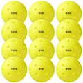 A11N SPORTS S26 Indoor Pickleballs- Consistent Bounce, Easy to Control and Durable Application - USAPA Approved - Ideal for All Ages - Available in Blue and Yellow