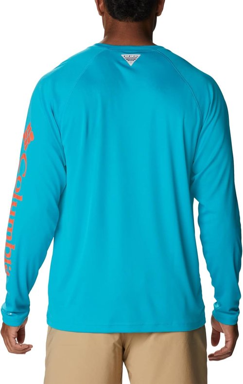 Columbia Men's PFG Terminal Tackle Long Sleeve Fishing Shirt - Lightweight & Quick-Dry