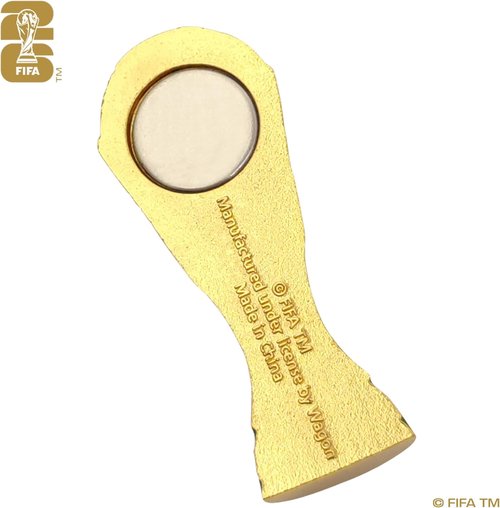 FIFA World Cup 2026 Trophy Replica Magnet - Premium 2.75 Inch Collector's Item | Weighted Zinc Alloy for Refrigerators & Offices