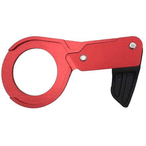 DECKAS Chain Guide BB Mount 7075 Aluminium Alloy Mount Bike Chain Guard MTB Bicycle Chain Protector 30-40T (Red)