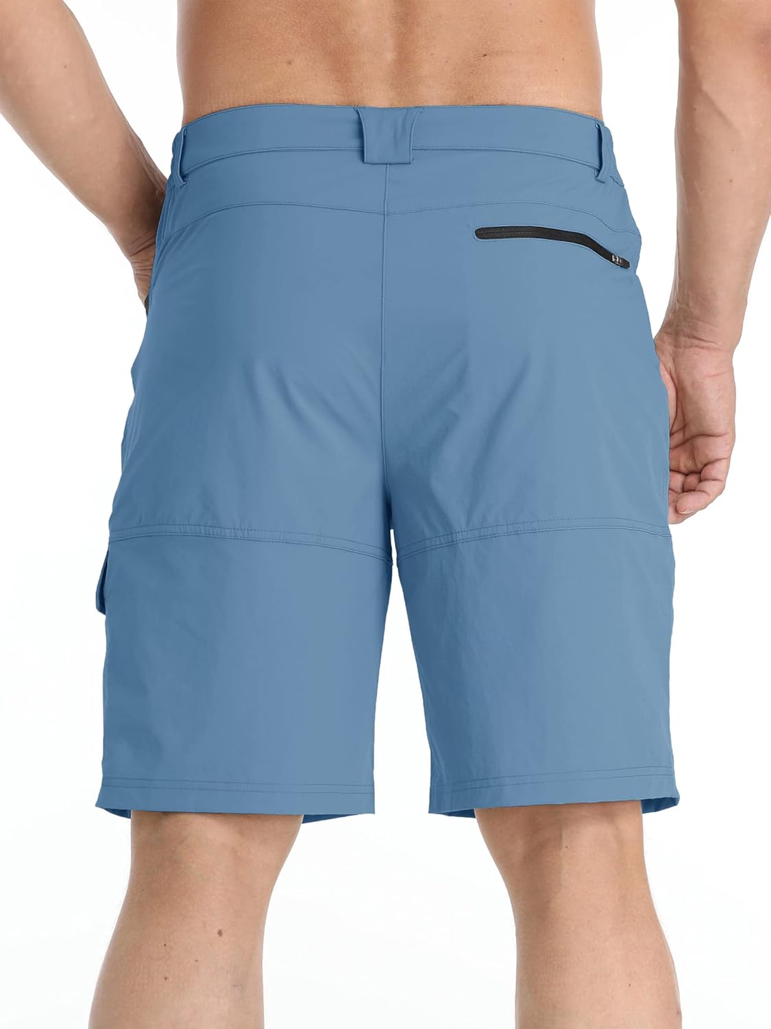 TACVASEN Men's Quick-Dry Cargo Shorts - Water-Resistant Casual Golf & Hiking Wear