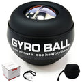 EXBEPE All-Metal Torque Gyro Ball,Weighted Power Hand Wrist Forearm Trainer and Strengthener for Exercise Joint and Muscle with Ball Bag