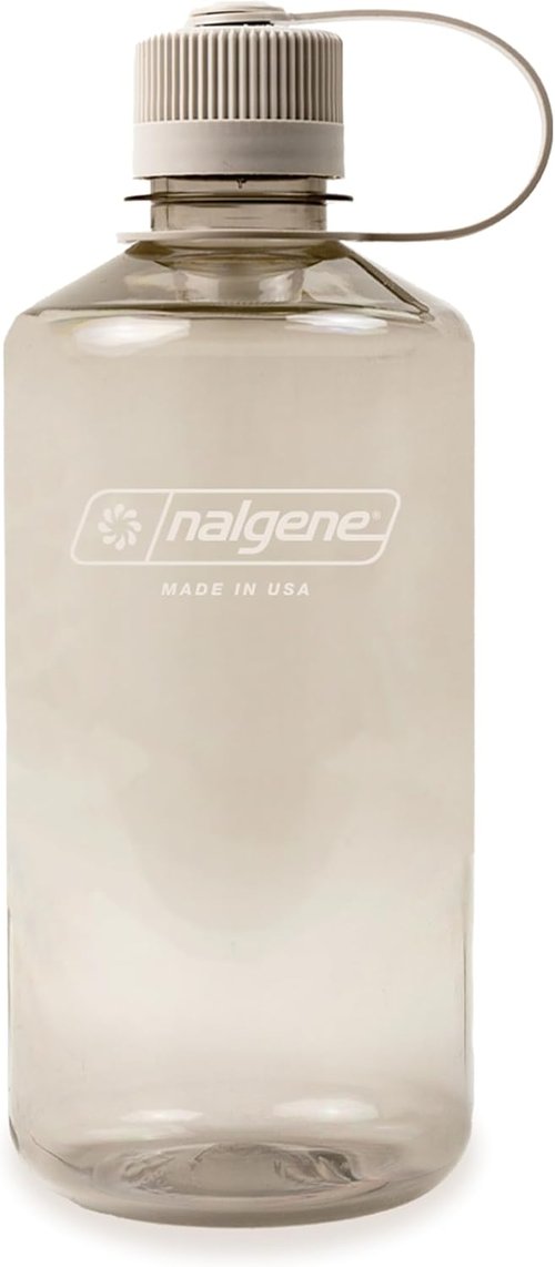Nalgene 32 oz Narrow Mouth Water Bottle - BPA-Free, Durable & Leak-Proof Design for Gym, Office & Travel