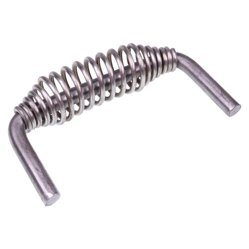 Chamixx 2X 5-3/8" Weld-On Stainless Spring Handles (6" Wide 3.5" Tall) with 1/2" Steel Rod Compatible with BBQ Pits Trailers Grills Wood Stoves Trailers Cabinets and Other Custom Metal Projects