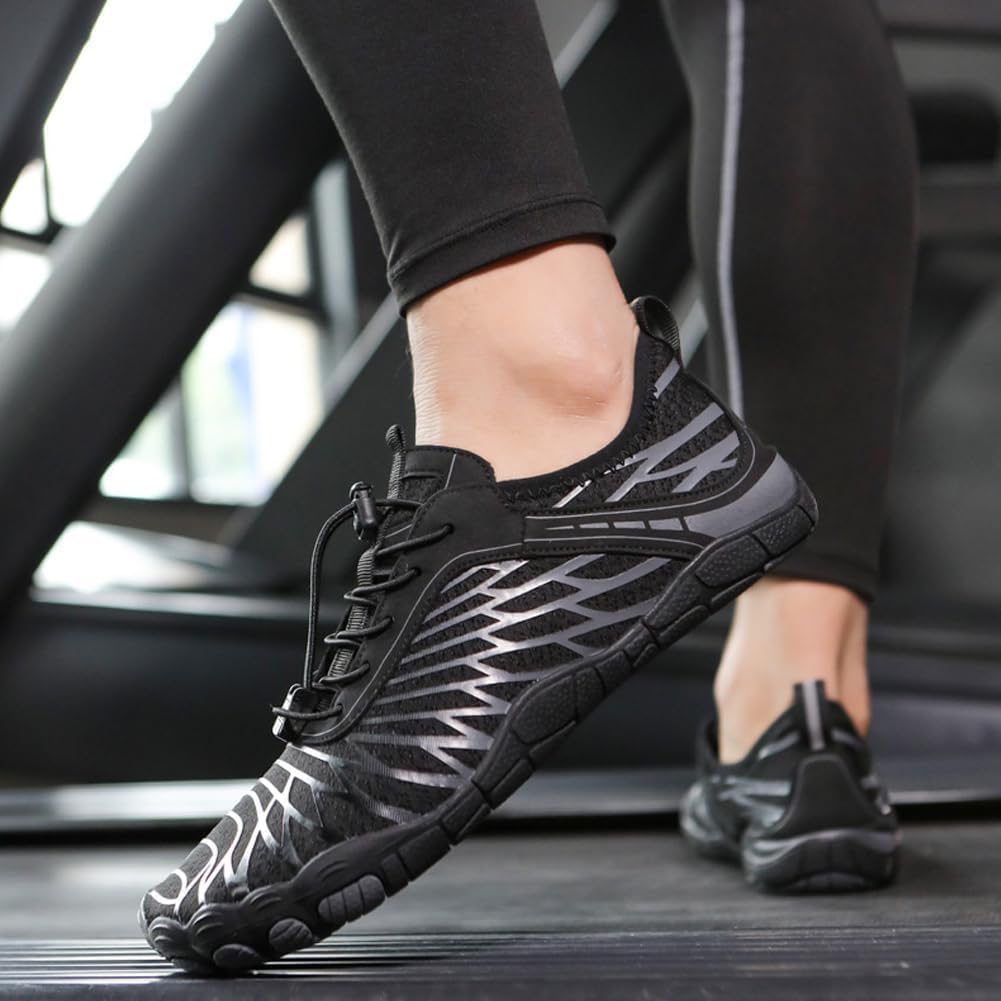 Skiennix Barefoot Shoes - Pro-Healthy Non-Slip Water Footwear for Men & Women | Wide Toe Design